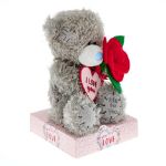 Picture of Me To You Tatty Teddy Love Heart & Rose Plush Bear
