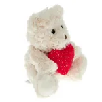 Picture of Small Bear With Heart Soft Toy