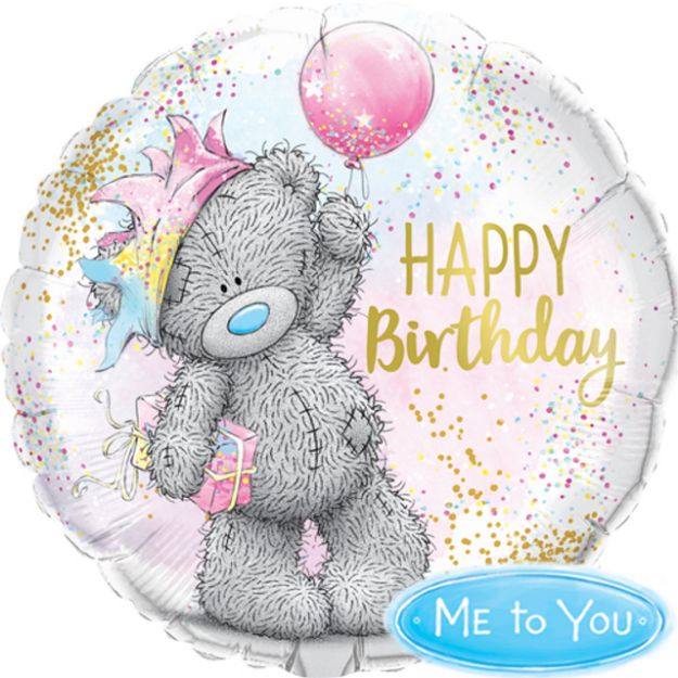 Picture of 18 inch Tatty Teddy Birthday Balloons Foil Balloon
