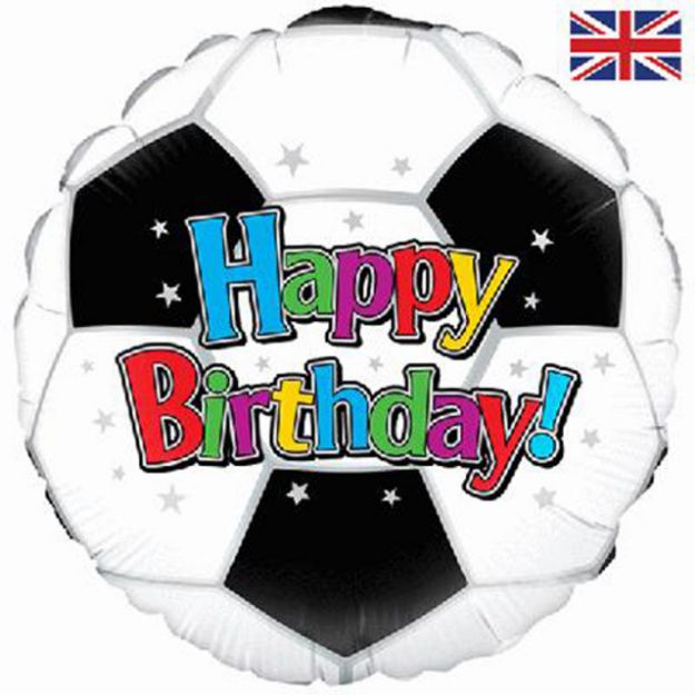 Picture of 18 inch Football Birthday Foil Balloon