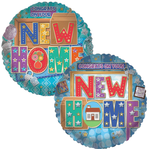Picture of 18 inch New Home Congrats Foil Balloon