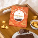 Picture of HAPPY BIRTHDAY HONEYCOMB MILK CHOCOLATE BAR