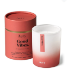 Picture of Good vibes scented jar candle - Ginger rhubarb and vanilla