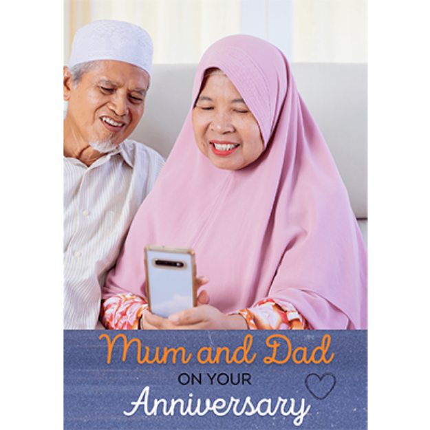 Picture of Personalised Anniversary Card