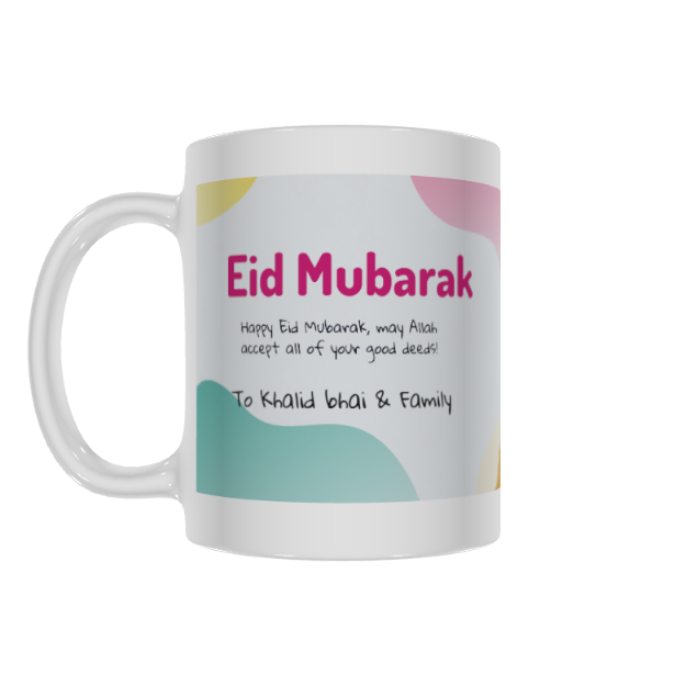 Picture of Eid  Mubarak personalised mug