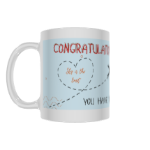 Picture of Personalised photo uploading  Congratulation Mug