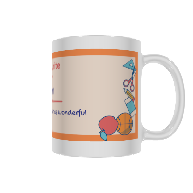 Picture of Thank You Teacher  personalised Mug